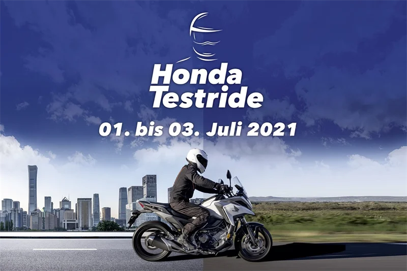 Honda NC 750 X Testride