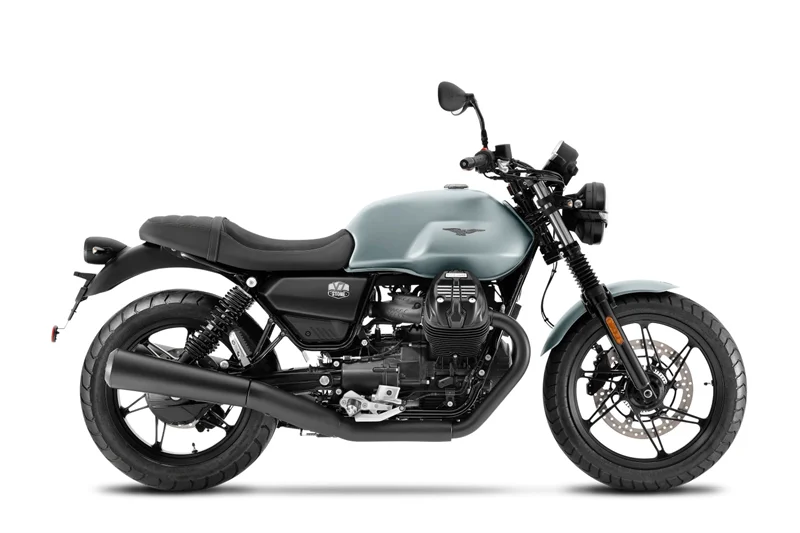 Moto Guzzi V8 850 in blau