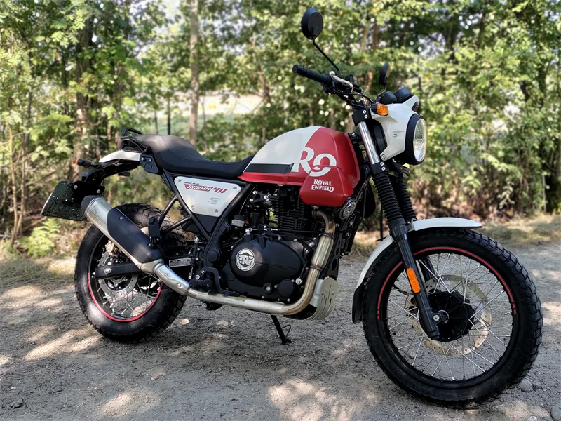 Royal Enfield Scram 411 Test