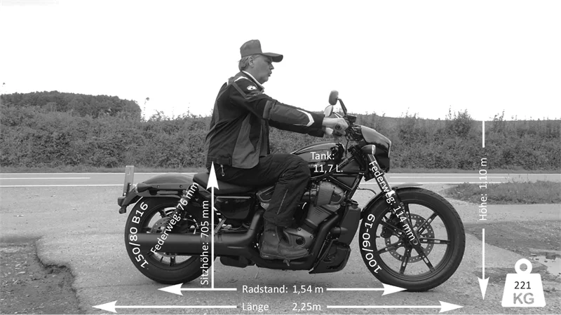 Abmessungen Harley Davidson Nightster