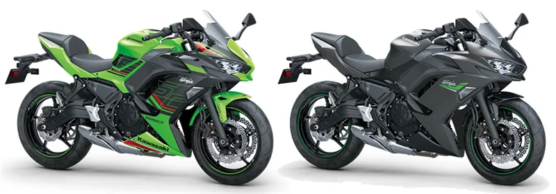 Farben Kawasaki Ninja 650 Grau Grün