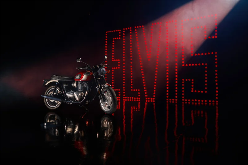 Triumph Bonneville T120: Limitierte Elvis Presley Special Edition