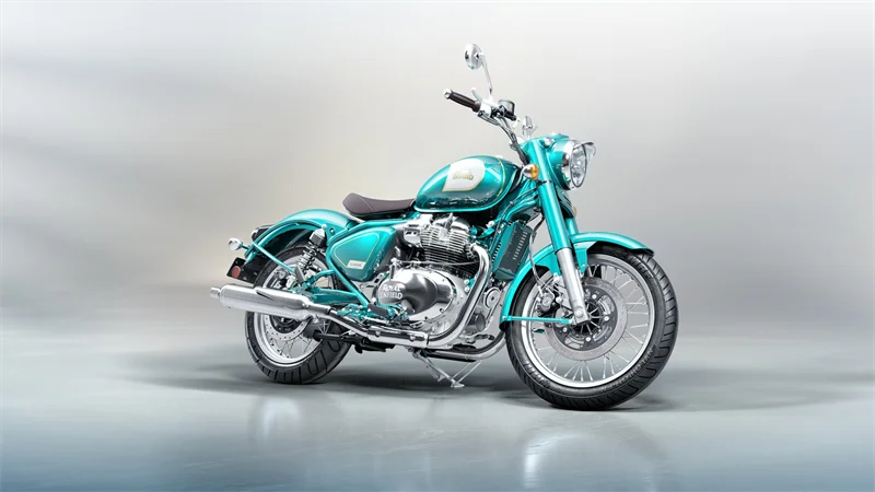 Royal Enfield Classic 650 in Lackierung "Teal"