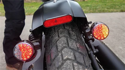 Blinker, Rück- und Bremslicht in einem