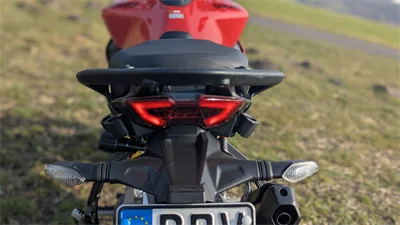 Beleuchtung hinten inspiriert von der Panigale