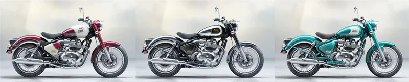 Farbauswahl Royal Enfield Classic 650