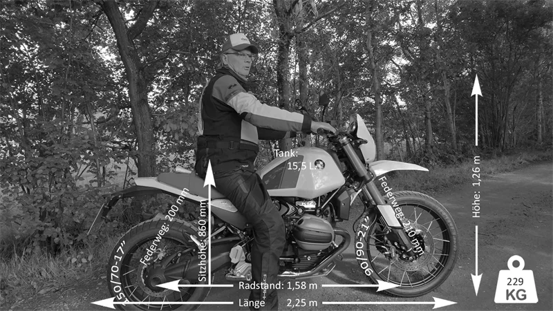 Sitzprobe BMW R12 G/S