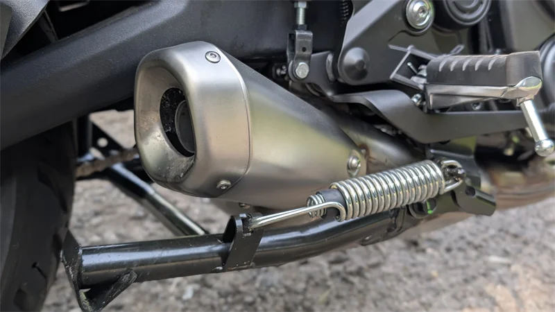 Underfloor Endschalldämpfer.