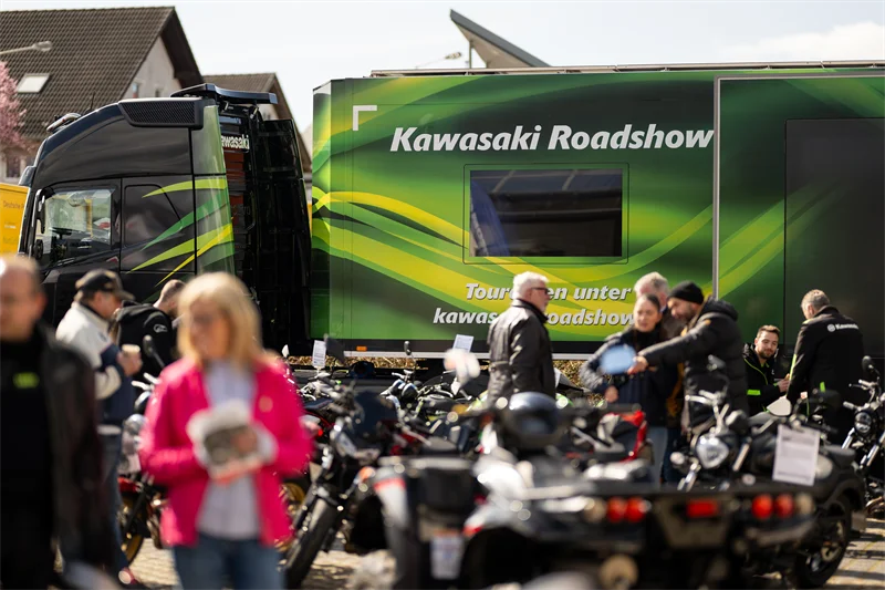 Die Kawasaki Roadshow 2026 startet durch