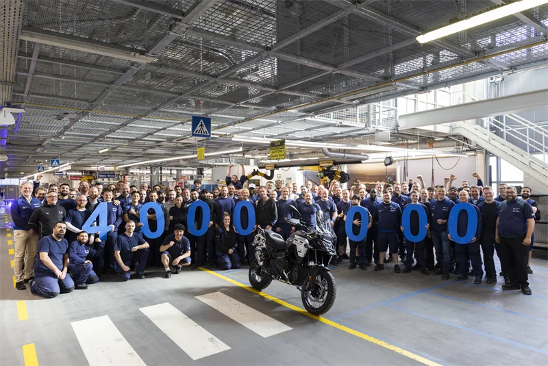 Vier Millionen BMW Motorräder aus Berlin