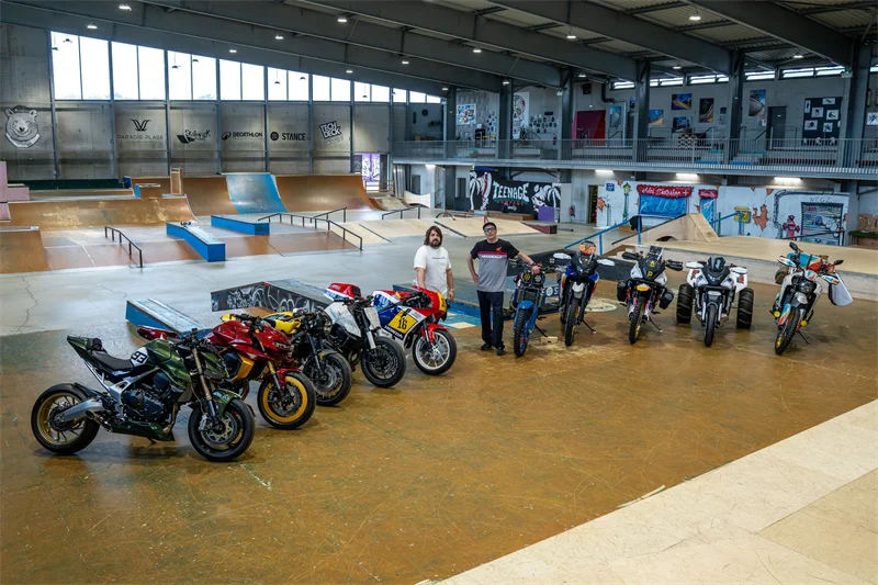 Honda feiert CB750 Hornet und XL750 Transalp Custom-Bikes