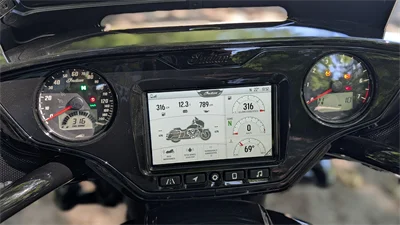 Cockpit der Chieftain Powerplus
