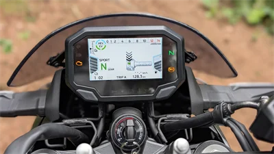 Cockpit mit e-Boost Schalter