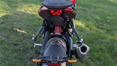 Licht auch hinten komplett in LED inkl. der Blinker