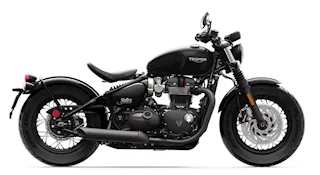 Triumph Bonneville Bobber Black